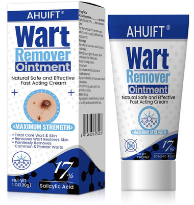 Wart Relief Cream for Genital, Plantar, Common, Flat & Filiform Warts