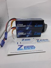 2x Zeee 4S LiPo Battery 5200mAh 14.8V 120C EC5 for RC Car Truck Crawler Monster