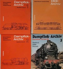 Dampflok-Archiv Band 1-3/ E-Lok-Archiv
