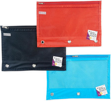 Pencil Pouch, Assorted Colors, Set of 24