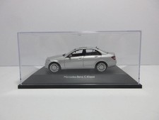 1:43 Schuco Mercedes-Benz C-Class Sedan W204 Iridium Silver Diecast Model Car