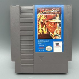 NES Indiana Jones & the Temple of Doom Nintendo OEM Original Cartridge Only Game