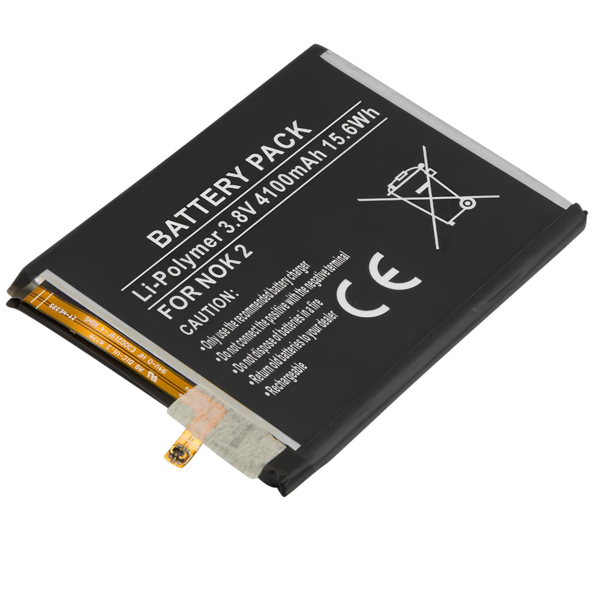 Batterie Nokia 2 longue durée 4100mAh pour voyager et rester connecté sans limites