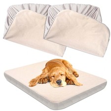 Dog Bed Covers Replacement Washable 100 Waterproof Dog Bed Sheets, Soft  No...