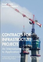 Contracts For Infrastructure Projects An International Guide To Application Buch