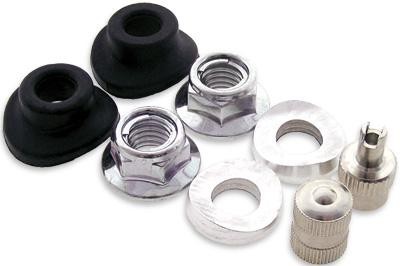 Bolt MC Hardware Valve Stem Grommets and Caps Motorcycle ATV/UTV Street 2007-GRM