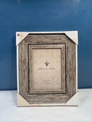 Lawrence Frames 533357     5 X 7  Weathered Natural Picture Frame
