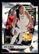 2024-25 Panini Prizm WNBA Ice Kiah Stokes Las Vegas Aces #122
