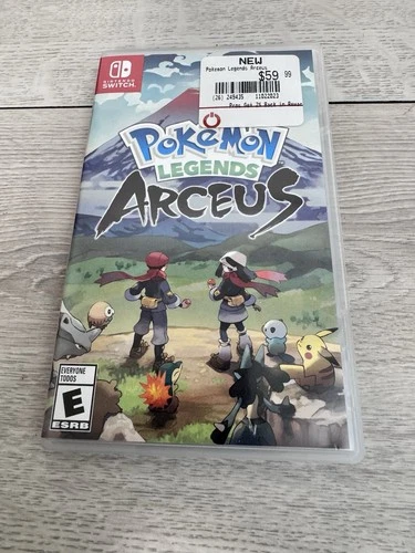 Pokemon Legends: Arceus Nintendo Switch Game w/Case No Booklet