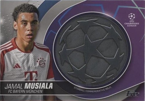 2023-24 Topps UEFA Club Competitions Jamal Musiala Starball 