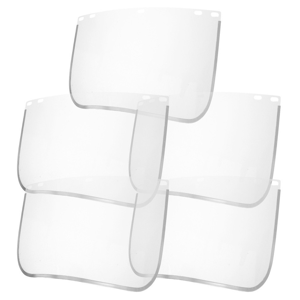 5Pcs Transparent Safety Face Shield Replacement for Arc Welding and ...