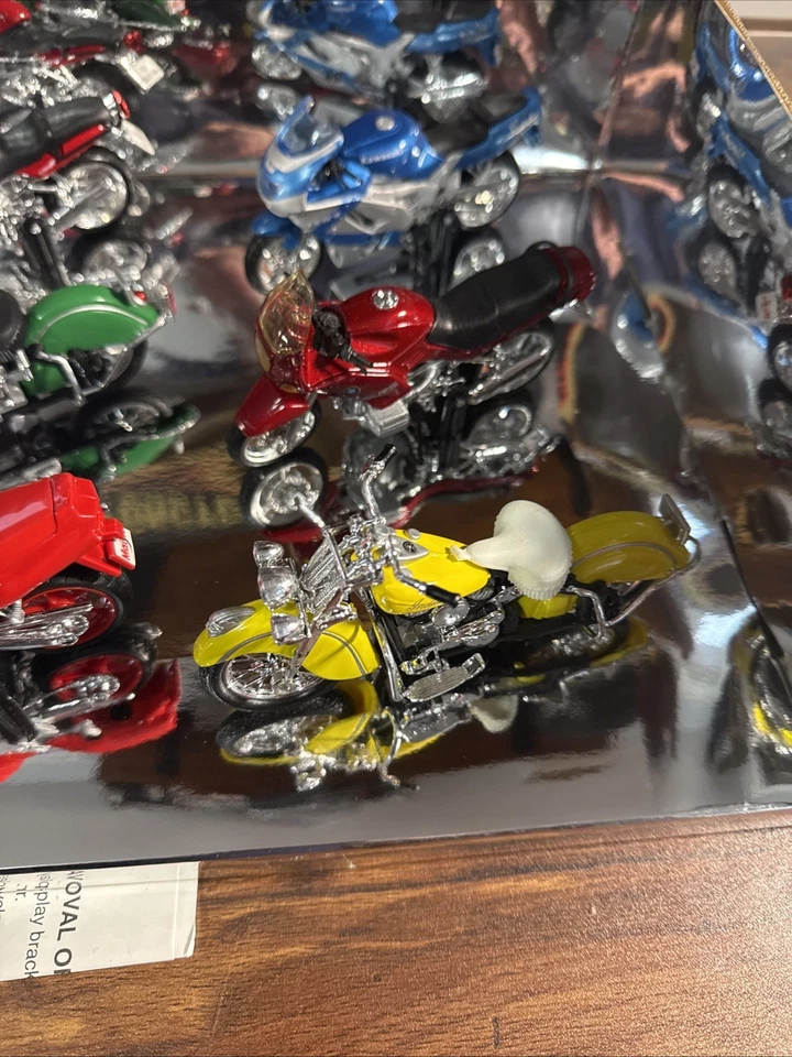 Colección de 9 motocicletas Maisto 1997 1:18 Kawasaki BMW Suzuki Honda #82835 Foto 4 de 4