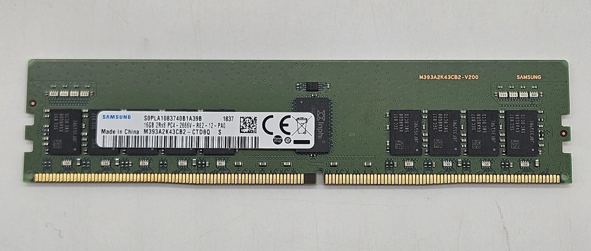 PC4-21300 (DDR4-2666) Bus Speed ECC Network Server Memory (RAM