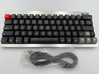 TEX TKB-600 Mechanical Keyboard Matias Quiet Click Alps USB Compact w/Cable 60%
