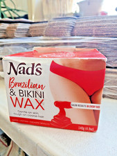 Nads Brazilian Bikini Wax Kit 4.9 oz Gentle On Skin Box Is Damaged
