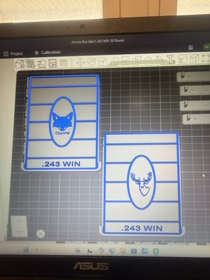 3d printed ammo box Can Do Many Different Colors And Calibers And Can Add Animal