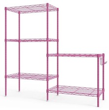 5 Tier BARBIE PINK Storage Rack Organizer, Ad...