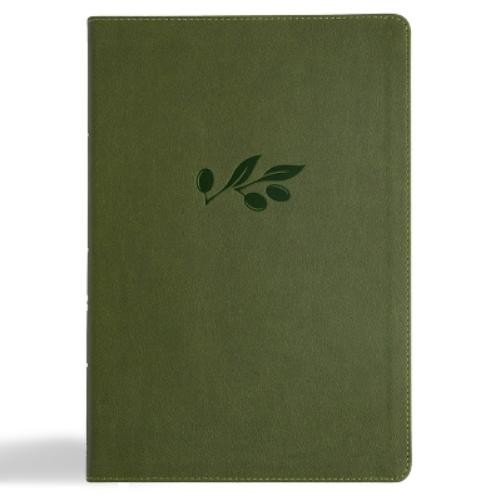 CSB Super Giant Print Reference Bible Leather Bound Digital S by H CSB Bibles  