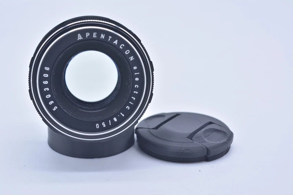 Pentacon electric 50 mm f/1,8 para M42 - como objetivo Meyer Optik Oreston - Imagen 3 de 4