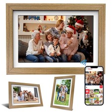 Frameo Digital Picture Frame 10.1 Inch, 1200x800 HD IPS Touch Screen WiFi Ele...