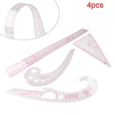 Französisch Kurve Lineal Kit Patchwork Lineal Maßnahme Schneiderei Vorlage