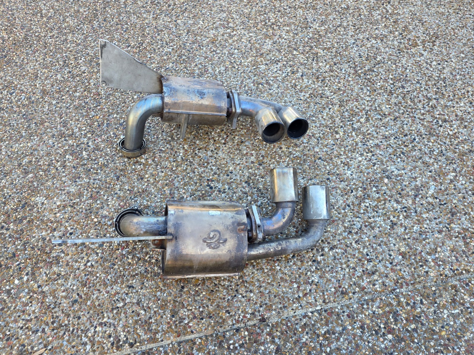 FERRARI F430 TUBI FACTORY ORIGINAL VALVED RACING SPORTS EXHAUST SYSTEM