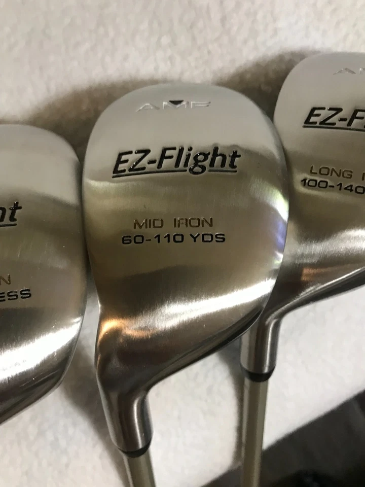 AMF Ladies LH EZ Flight Hybrids Long Mid Short Hybrids Ladies Flex Graphite NEW - Image 3 of 4