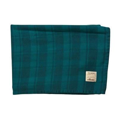 NEW genuine Alaska Airlines First Class FILSON Throw Blanket SEALED 