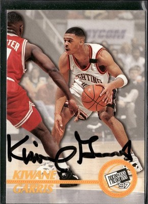 1997 Press Pass - Kiwane Garris RC Auto
