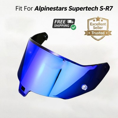 Replacement Visor For Alpinestars Supertech R7 Motorcycle Helmet