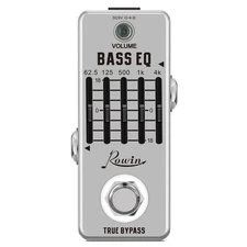 Bass Equalize Pedal 5 Band for Bass with True Bypass