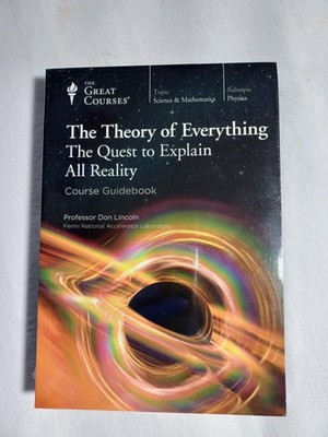 The Great Courses Theory Of Everything DVD Box Set Don Lincoln Physics Course