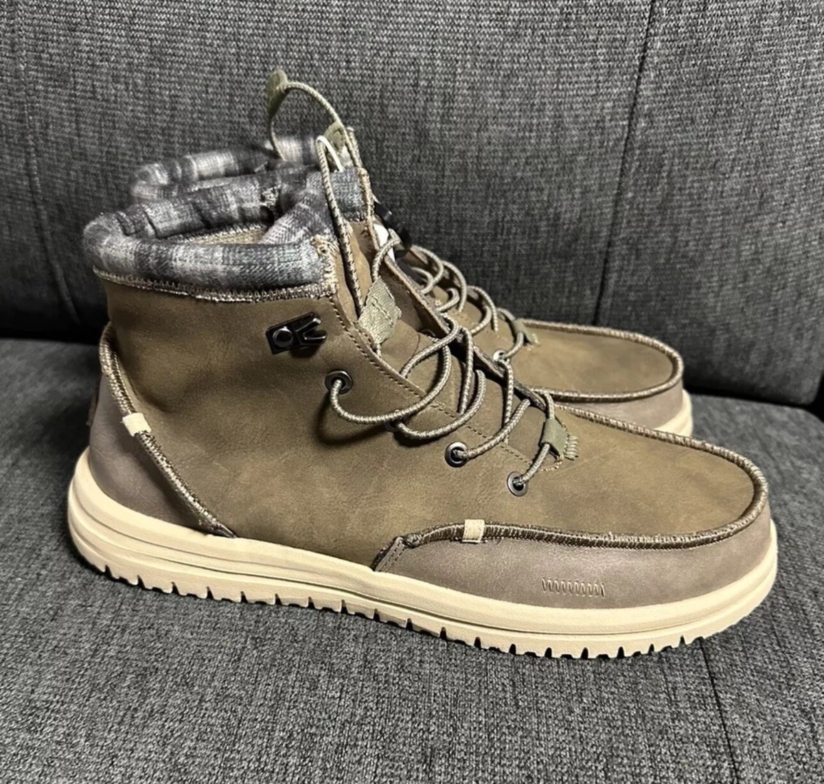 Hey Dude' Men's Bradley Classic Boot - Walnut | eBay