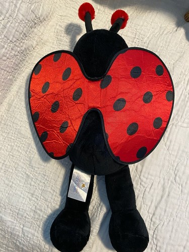 Build A Bear Workshop LOVE BUG Ladybug with Wings - Picture 3 of 3