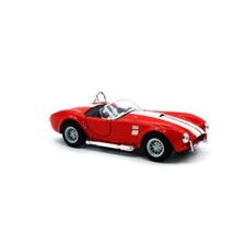 5322 BY KINSMART 1965 Shelby Cobra 427 Red 1:32 Diecast  Not Box