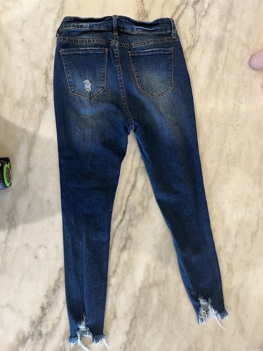 Song (S.O.N.G) Perfect high rise Skinny Ankle jeans junior 5/27 - Picture 2 of 8