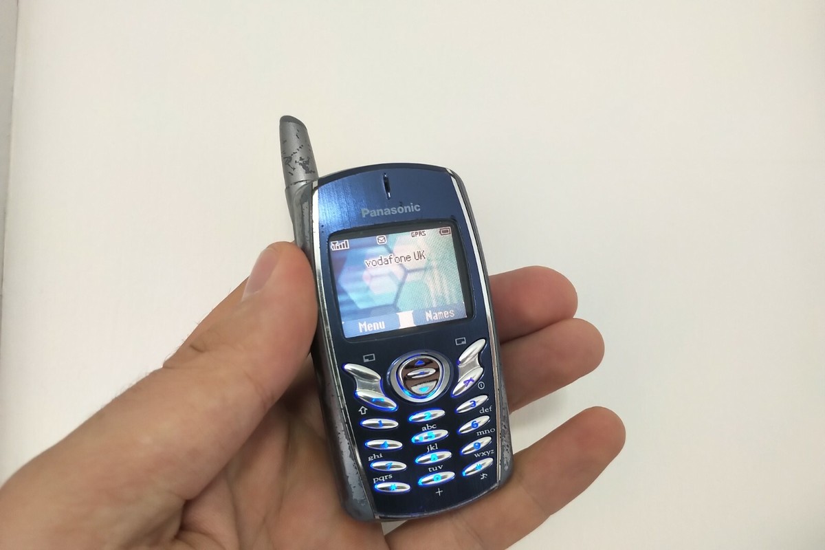 Panasonic EB G51m Blue (Unlocked) Mobile Phone simple basic elders