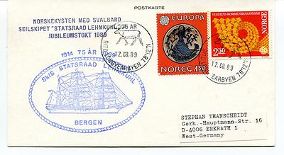 Sk/S State Council Clay Cool BERGEN Svalbard Longyearbyen Norge Polar Antarctic Cover