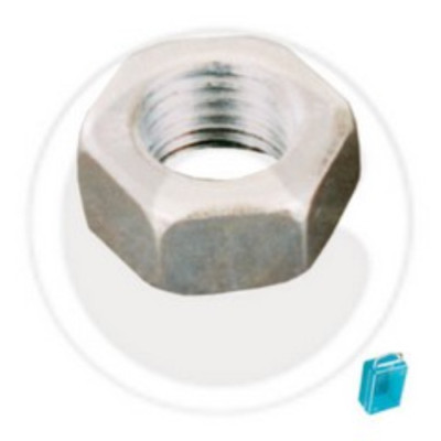 Cf 30 Pz Dadi Esagonali In Acciaio Zincato Passo Grosso Attacco 8 Mm Filettato - Foto 12