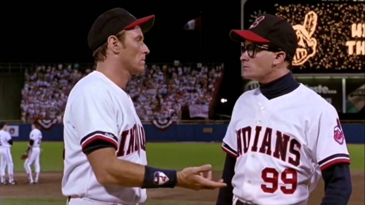 Autographed Roger Dorn Cleveland Indians Jersey (Major League) - Corbin Bernsen Signed, JSA COA, Size XL