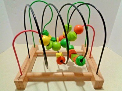 ikea wooden bead toy