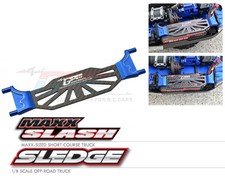 GPM ALU BATTERY HOLD-DOWN 9627 9628 FOR TRAXXAS 1/8 SLEDGE / MAXX SLASH MONSTER