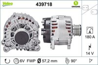 Valeo 439718 Generator FüR Seat Skoda VW
