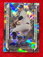 MITCH SPENCE 2021 LEAF METAL CRACKED ICE AUTOGRAPH OAKLAND A's