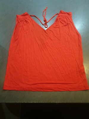 United Colors of Benetton (Z6ERJ) T-Shirt Maglia M/M Damen, rot 005, X-Large