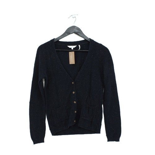 Fat Face Women's Cardigan 10 Blue 
