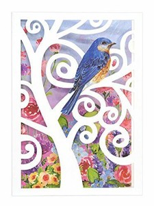 Download Bird in Tree Die-Cut Note Cards (Pack of 10) by Punch ...