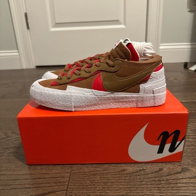 Size 9 - Nike sacai x Blazer Low British Tan