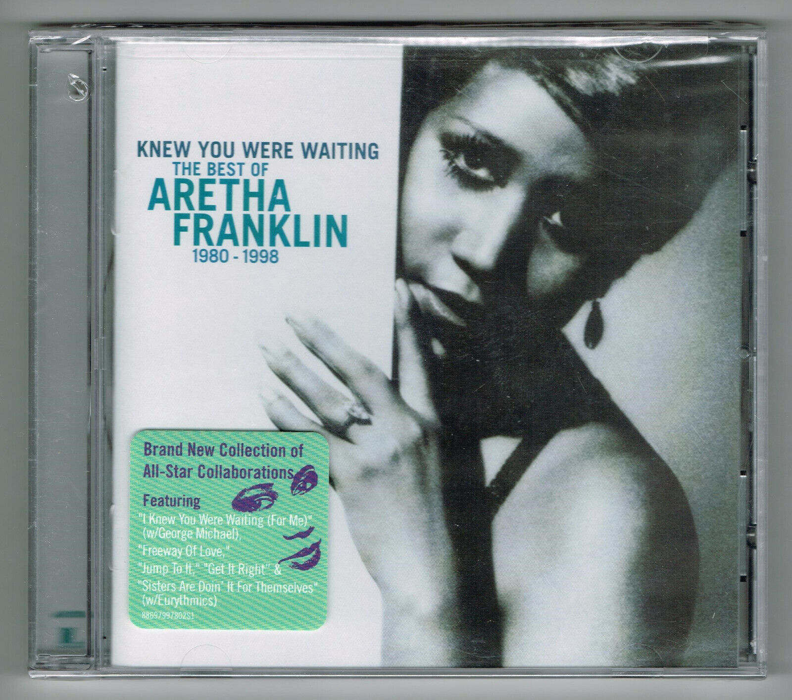 ARETHA FRANKLIN "Knew You Were Waiting Best 1980 - 1998" brand new sealed CD 