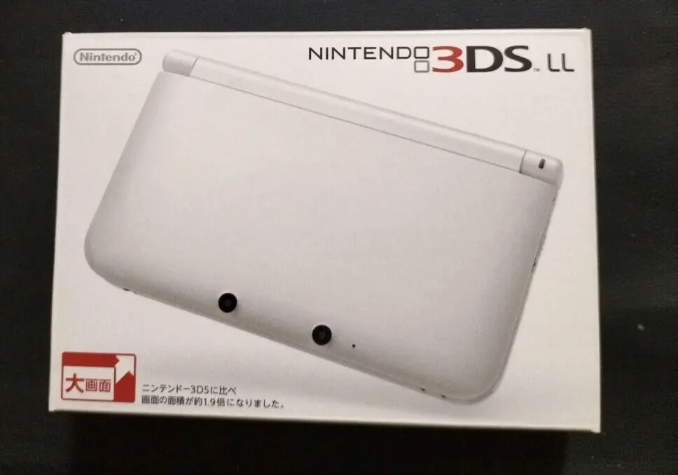 Nintendo 3DS LL White Consoles Portable Game SPR-001 NEW